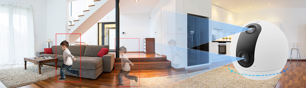 C60p Dual Mix EZVIZ C60p Dual Mix Dual-Lens Smart Home Wi-Fi Camera - Image 6