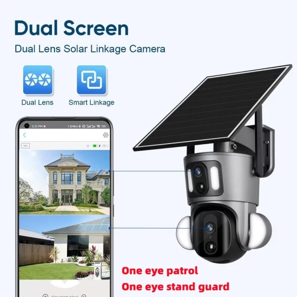 Ubox dual lens camera 4G LTE(PTZ) - Image 3