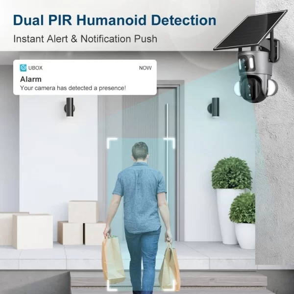 Ubox dual lens camera 4G LTE(PTZ) - Image 5